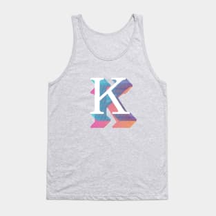 Letter K Tank Top